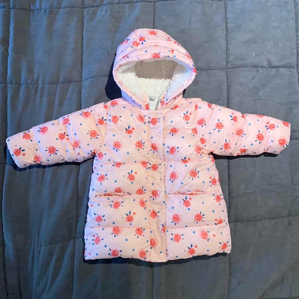 Petit Bateau Girls Puffer Jacket